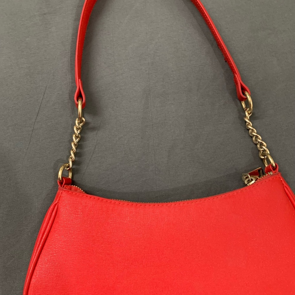 H&M Red Baguette Bag - Picture 3 of 4